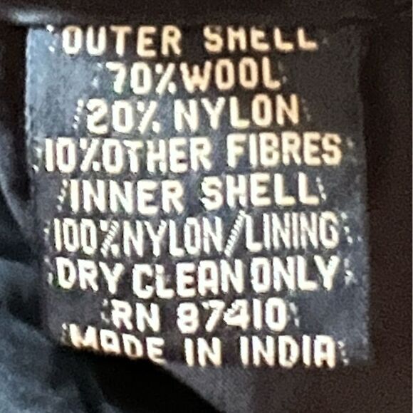 Vintage Aztec Patterned Wool Blazer - Picture 10 of 16